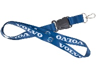 Шнурок с карабином, VOLVO (синий) (0050/VOLVO C)